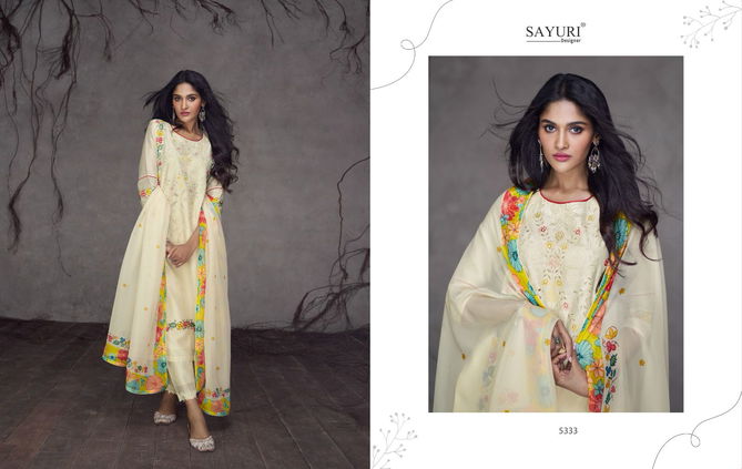 Rubaab By Sayuri Printed Readymade Suits Catalog